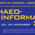 Dear SA Faculty, Students and Alumni,  We are pleased to present you the programme of the Archaeo-Informatics Conference 2022: Challenges in Digital Archaeology as well as the conference poster –both attached.  Focusing on the topics Digital Documentation and Documentation Standards in Archaeology, Digital Data Analysis and Archiving, and Digital Data Publication, the Archaeo-Informatics Conference 2022 will be held as a hybrid event at the German Archaeological Institute Istanbul.  Access to the face-to-fa